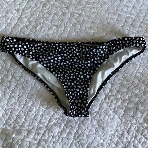 Black and white Victoria’s Secret bikini bottom